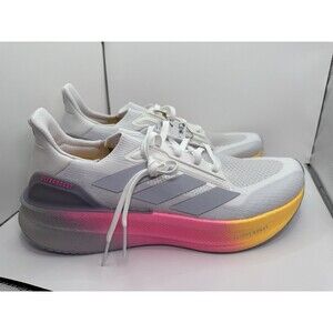 Adidas Ultraboost 5X Cloud White Halo Silver Lucid Pink Men Size 12 IH0636